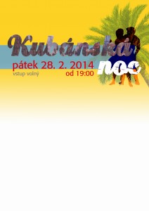 Tématický večírek: Kubánská noc Tématický večírek: Kubánská noc