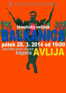 Tematický večírek: BALKANICA Tematický večírek: BALKANICA