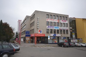 Komerční budova v Jihlavě